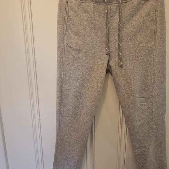 Used Medium Men's Gray Ermenegildo Zegna Sweatpants - Picture 3 of 13
